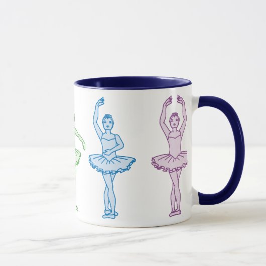 Rainbow Ballerinas Tasse (Rechts)