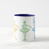 Rainbow Ballerinas Tasse (Zentrum)