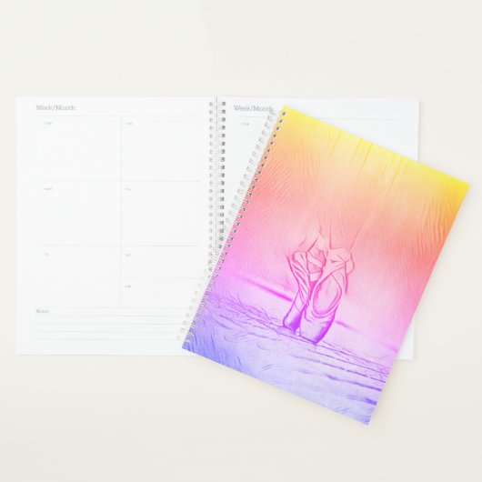 Rainbow Ballet Shoes on Pointe Planer (Anzeige)