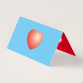 Rainbow Balloon Geburtskarte (Rückseite)