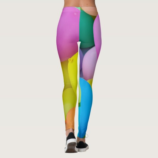 Rainbow Balloons Leggings (Rückseite)