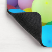 Rainbow Balloons Mousepad (Ecke)