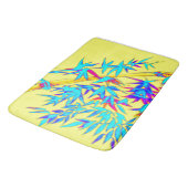 Rainbow Bamboo Badematte (Schrägansicht)