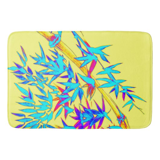 Rainbow Bamboo Badematte (Vorderseite)