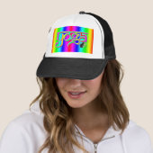 Rainbow Band Yoga Truckerkappe (Beispiel)