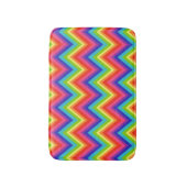 Rainbow Bath Mat Badematte (Vorderseite Vertikal)