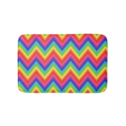 Rainbow Bath Mat Badematte (Vorderseite)