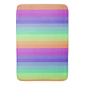 Rainbow Bath Mat Badematte (Vorderseite Vertikal)