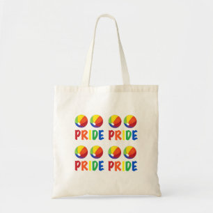 Rainbow Beach Ball Beachball Gay Pride Sommer Tasc Tragetasche