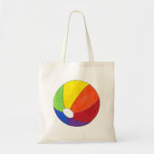 Rainbow Beach Ball Beachball Sommer Shopping Bag Tragetasche (Vorne)
