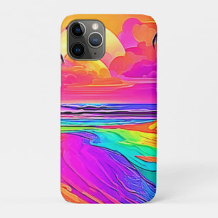 Rainbow Beach: Cartoon Fun Case-Mate iPhone Hülle