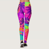 Rainbow Beach: Cartoon Fun Leggings (Rückseite)