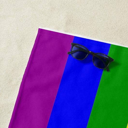 Rainbow Beach Handtuch (Beispiel)