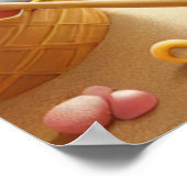 Rainbow Beach Kinderzimmer Poster (Ecke)