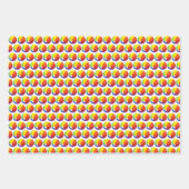 Rainbow Beachball Crab Sun Beach Seashore Holiday Geschenkpapier Set (Vorderseite 3)