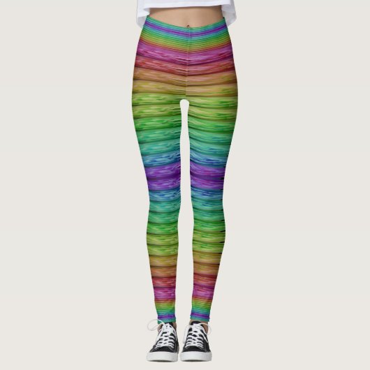 Rainbow Beams Leggings (Vorderseite)