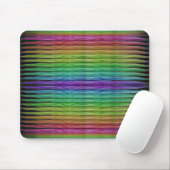 Rainbow Beams Mousepad (Mit Mouse)