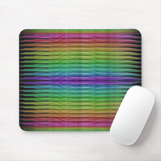 Rainbow Beams Mousepad (Mit Mouse)
