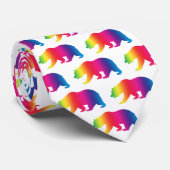 Rainbow Bear Prix farbenfroh Krawatte (Gerollt)