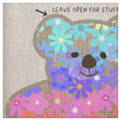 Rainbow Bear Soft Toy Cut and Näh Kit Stoff (Muster)