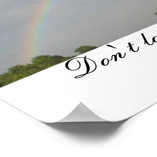 Rainbow Beauties Poster (Ecke)