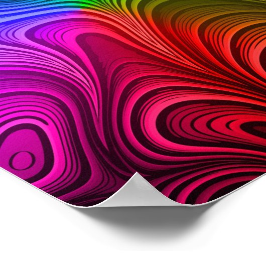 Rainbow Beautiful Poster (Ecke)