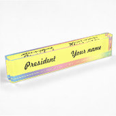 Rainbow Beauty Medium - Namensplakette