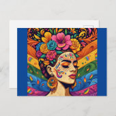 Rainbow Beauty Postkarte (Vorne/Hinten)