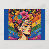 Rainbow Beauty Postkarte (Vorderseite)