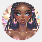 Rainbow Beauty Sticker (Vorderseite)