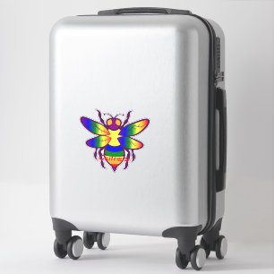 Rainbow Bee Thunder_Cove Aufkleber