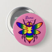 Rainbow Bee Thunder_Cove Button (Vorne & Hinten)