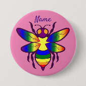 Rainbow Bee Thunder_Cove Button (Vorderseite)