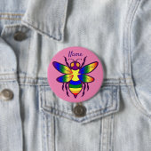 Rainbow Bee Thunder_Cove Button (Beispiel)