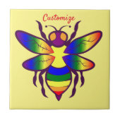 Rainbow Bee Thunder_Cove Fliese (Vorderseite)