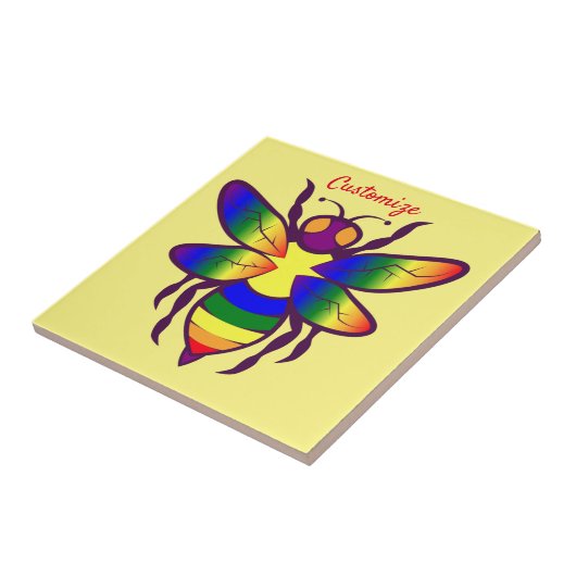 Rainbow Bee Thunder_Cove Fliese (Seite)