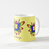 Rainbow Bee Thunder_Cove Kaffeetasse (VorderseiteRechts)