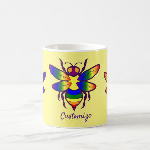 Rainbow Bee Thunder_Cove Kaffeetasse
