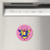 Rainbow Bee Thunder_Cove Magnet (In Situ (Geschirrspüler))