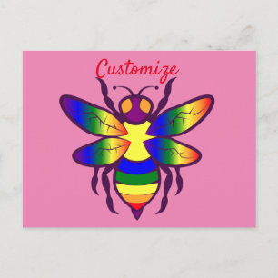 Rainbow Bee Thunder_Cove Postkarte