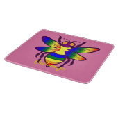 Rainbow Bee Thunder_Cove Schneidebrett (Ecke)