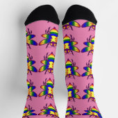 Rainbow Bee Thunder_Cove Socken (Oben)