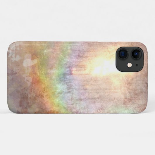 Rainbow Beige Abstract Design Case-Mate iPhone Hülle (Rückseite (Horizontal))