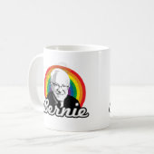 Rainbow Bernie - LGBT-Politik - Kaffeetasse (Vorderseite Links)