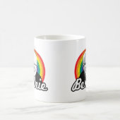 Rainbow Bernie - LGBT-Politik - Kaffeetasse (Mittel)