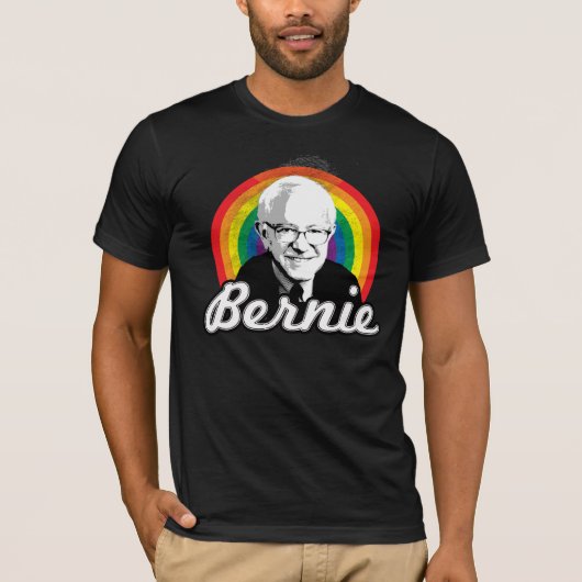 Rainbow Bernie T-Shirt (Vorderseite)