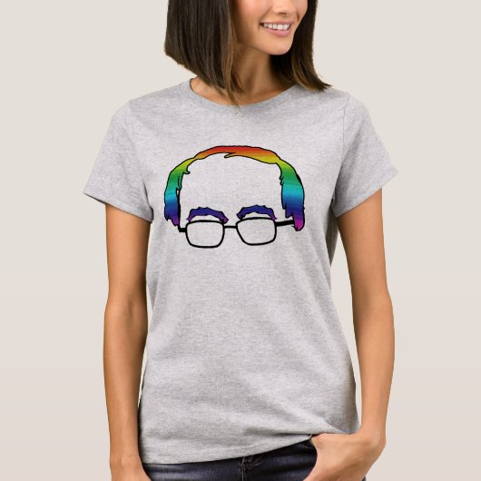 Rainbow Bernie T-Shirt (Vorderseite)