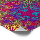 Rainbow Berry Cross Poster (Ecke)