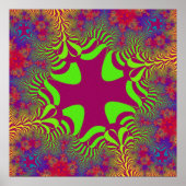 Rainbow Berry Cross Poster (Vorne)