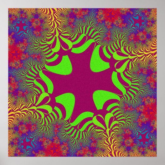 Rainbow Berry Cross Poster (Vorne)